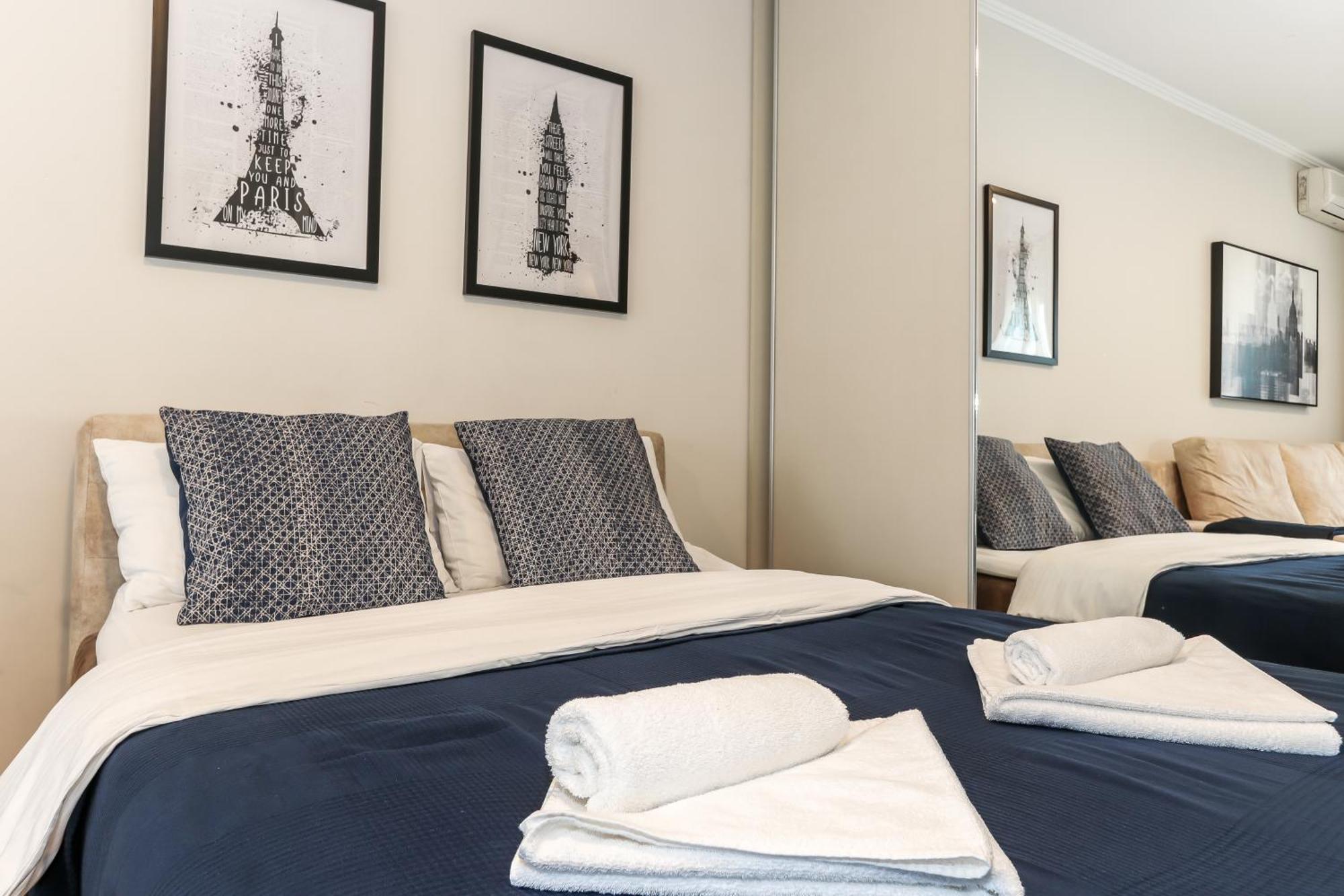 New Belgrade Apartments, Parking 5 Eur Per Day Экстерьер фото